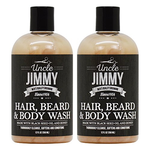 Uncle Jimmy Hair Beard & Body Wash 12oz