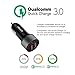 Moto Z2 Force / Z2 Play Car Charger - iRAG 36W Qualcomm Quick Charge 3.0 Two-Port USB Adapter with 6 ft USB Type C to A Charging Cable Cord