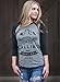 Superluxe Clothing Mens The Mountains are Calling and I Must Go Unisex Raglan T-Shirt, Grey/Charcoal Triblend, Medium