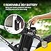 Swagtron EB-6 Bandit E-Bike 350W Motor, Power Assist, 4″ Tires, 20″ Wheels, Removable 36V Lithium Ion Battery, Dual Disc Brakes- Electric Bike 7-Speed Shimano SIS Shifting Built for Trail Ridingthumb 4