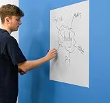 Magic Whiteboard A1 Sheets Stick On Wall Whiteboard view 3