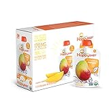 Happy Baby Organic Stage 1 Baby Food, Starting Solids, Mangos, 3.5 oz (Pack of 16)