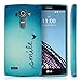 kwmobile TPU Silicone Case for LG G4 - Soft Flexible Shock Absorbent Protective Phone Cover - Smile Blue/Turquoise