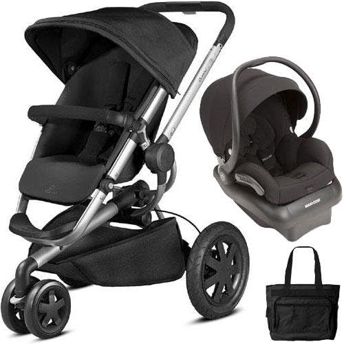 Quinny - Buzz Xtra Travel System with Bag - Black
