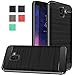 Dretal Galaxy A6 Case, Carbon Fiber Shock Resistant Brushed Texture Soft TPU Phone case Anti-Fingerprint Flexible Full-Body Protective Cover for Samsung Galaxy A6 (2018) (Black)