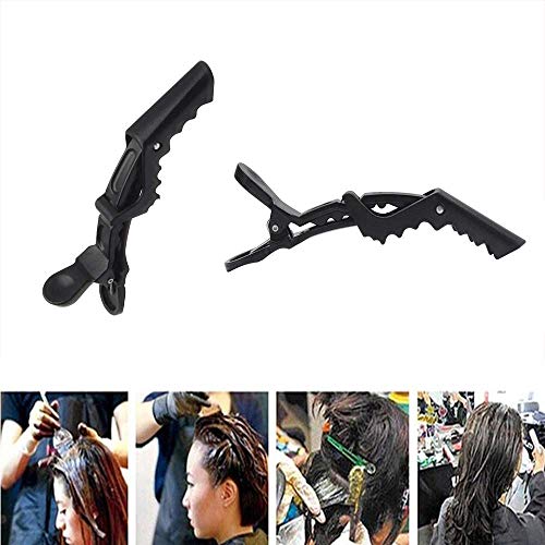 20 Pieces Hair Dye Coloring Kit Include Hair Tinting Bowl Hair Dye Brush Hair Highlighting Board Ear Cover Gloves Clips Disposable Hair Coloring Cape Shower Cap for DIY Salon Home