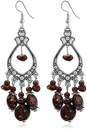 Women's Vintage Fashion Bohemian Long Drop Dangle Earrings