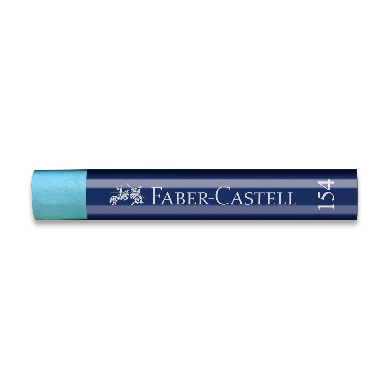 Faber-Castell Creative Studio Colouring Soft Pastel Light Cobalt Turquoise for drawing, Ideal for Starter, Artist and Student, Pack of 12, Art, Sketching, Drawing