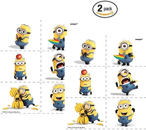 Despicable Me Tattoos, 24ct (2)