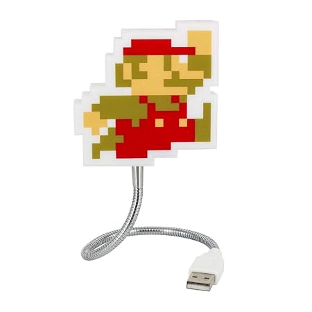Super Mario Jump Lampada Da Tavolo Usb Amazonit Casa E
