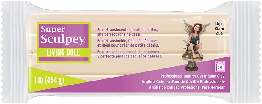 Sculpey Super Living Doll Clay 