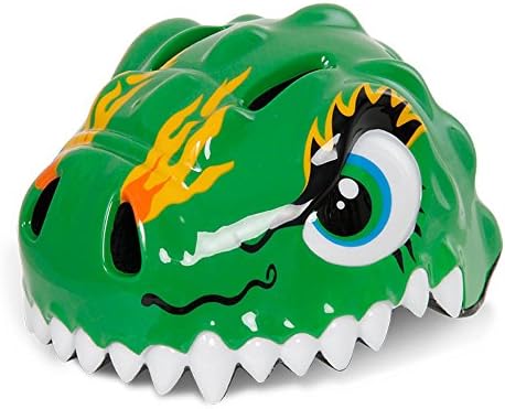 Dinosaur Kids Helmet for Cycling Scooter Bicycle Skateboard (Green)