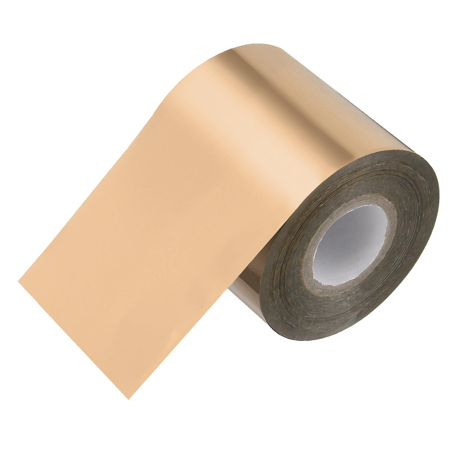 PATIKIL 2" x400Ft Hot Stamping Foil Paper, Heat Transfer Hot Stamping Paper Foil Roll for Leather DIY Logo Decor Craft Gift Package Scrapbook Card, Yellow