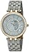 Anne Klein Women's AK/2620GYGB Premium Crystal Accented Gold-Tone and Grey Resin Bracelet Watch