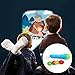 Story Projection Torch , Kids Sleep Stories , Flashlight Luminous Toy , Animal Slide Show , 4 Fairy Tales Movies 32 Slides Great Educational Toy Gift for Toddler , Boys and Girls