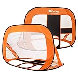 2-Pack Kevenz Pop Up Soccer Goals Multipurpose Portable Soccer Nets With Carry Bag