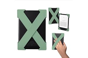 Strapsicle Silicone Hand Strap – Paperwhite Gen 11 (6.8”) & Gen 12 (7”), Colorsoft – Large – 2-Pack – Sage Green – Comfy Alternative to Case or Cover