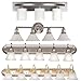Great Eagle A19 LED Light Bulbs 100 Watt Equivalent - Cool White 4000K Light Bulbs, 15W Non-Dimmable, 1500 Lumens (6 Pack)