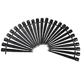 OrangeTag Chanew 50 Pcs 360 Degree Adjustable Wate Flow Irrigation Drippers on Stake Em...