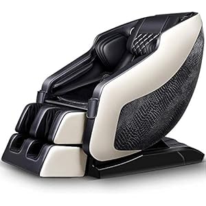 SISHUINIANHUA Massage Chair Automatic, Household Electric Body Multi-Function Space Capsule Massager with Built-In Heat Therapy Airbag Massage System