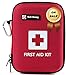 WELL-STRONG 128 Pieces First Aid Kit – Compact and Lightweight First Aid Bag – Essential for Home, Car, School, Office, Sports, Travel, Camping, Hiking or Any Other Outdoors Activitiesthumb 1