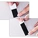 41 Feet Self Back Adhesive Tape Roll by TOPtoper Hook and Loop Strips 0.8 Inch (Black 2.0Inch)
