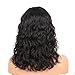 13x6 Lace Front Wigs Human Hair Wigs 9A Wet and Wavy Baby Hair Pre Plucked Glueless Lace Wigs Short Bob Wigs For Black Women (8 inch with 150% density)