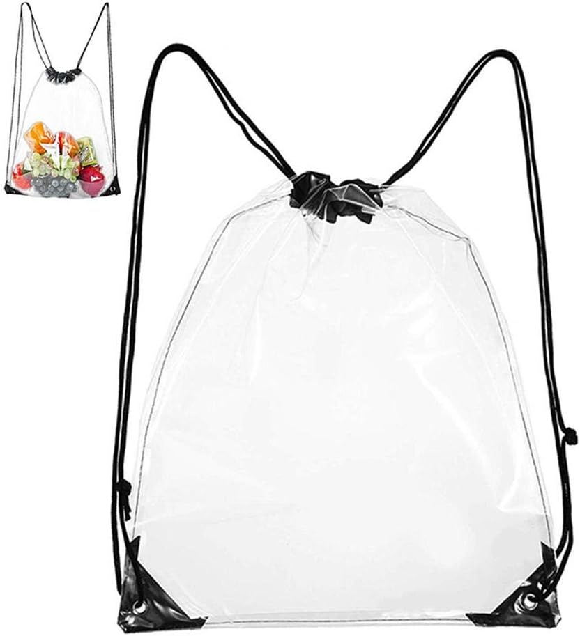 clear string bag
