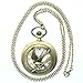 The Hunger Games LOGO Mock Bird Pocket Watch Cool Original Packaging Hunger Games Design Watch