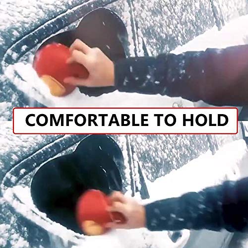 Inverlee Scrape A Round Ice Scraper Magic Scraper Cone Car Windshield Ice Scraper Snow Removal (Blue) - Thumbnail 5