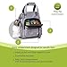 Diaper Bag Backpack - Travel Diaper Bag - Small Diaper Bag - Baby Diaper Backpack - Newborn Diaper Bag for Girls Boys - Maternity Nappy Bag for Women Men - Dad Diaper Bag Organizer Grey - Bookbag