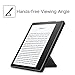 Fintie Origami Case for Kindle Oasis (10th and 9th Gen, 2019 and 2017 Release) - Slim Fit Stand Cover Support Hands Free Reading (Auto Wake Sleep for 2017 Version Only, Not for 2019 Version), Black