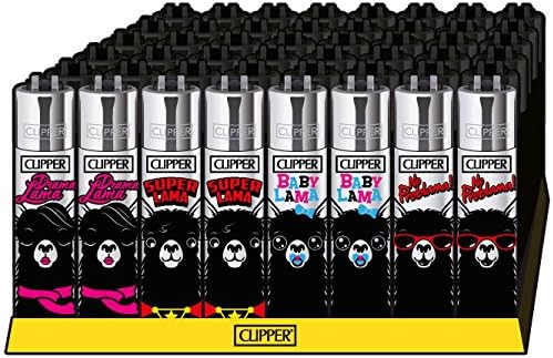 Clipper® Mechero – Lama – Caja de 48: Amazon.es: Juguetes y juegos