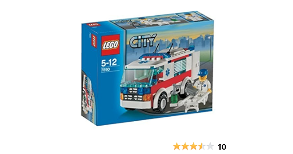 lego city ambulance 7890