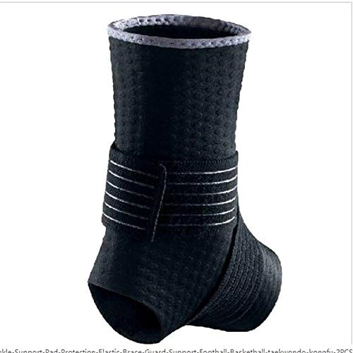 EGO Fitness Adjustable Ankle Support With Adjustable Straps for Men & Women - Provides 24/7 Compression For Aching Feet & Heel Pain Relief - Washes Well, Holds Shape. One Size Fits All