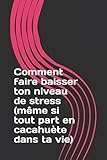 Image de Comment faire baisser ton niveau de stress (même si tout part en cacahuète dans ta vie) (French Edition)