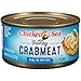 Chicken of the Sea Fancy Crab, 6 oz Cans (Pack of 12) – Gluten Free, High in Omega 3 Fatty Acids, Protein & Calcium