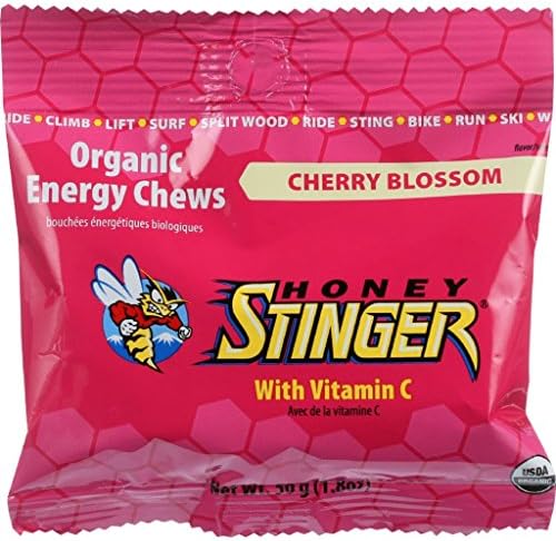 Honey Stinger Energy Chew - Organic - Cherry Blossom - 1.8 oz - case of 12