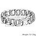 Trendsmax 15mm Curb Cuban Heavy Big Bracelet for Mens Boys 316L Stainless Steel Link Chain Bangle 8-11inch