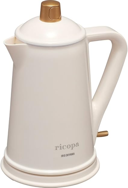 Amazon アイリスオーヤマ 電気ケトル Ricopa アイボリー Ike R800 C アイリスオーヤマ Iris Ohyama 電気ケトル
