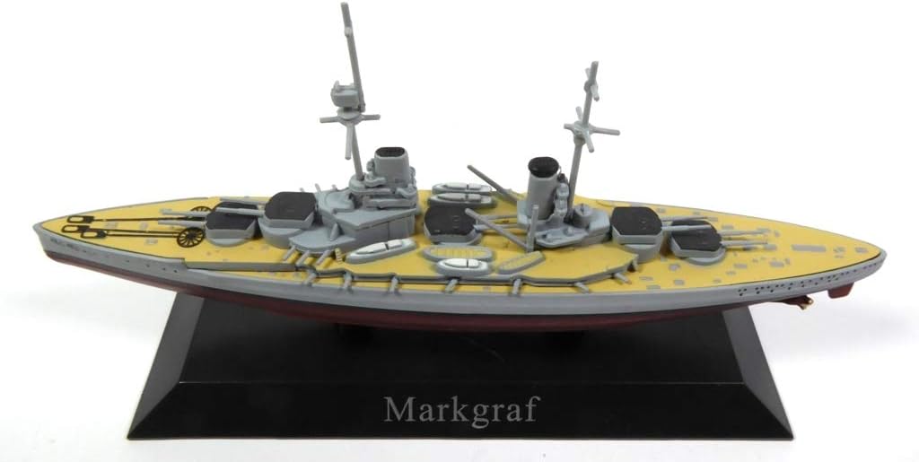 DeAgostini MARKGRAF 1914 Battleship 1/1250 WS37