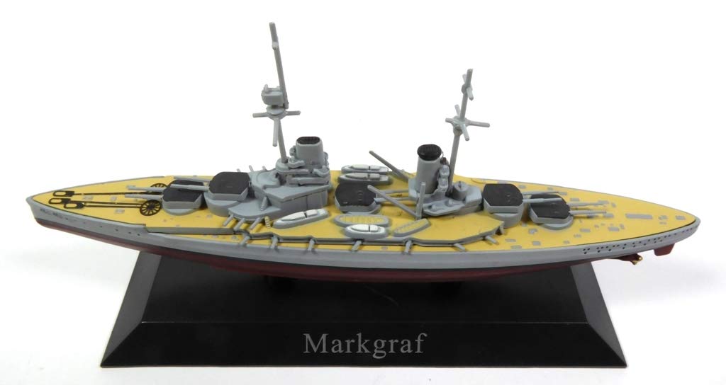 DeAgostini MARKGRAF 1914 Battleship 1/1250 WS37