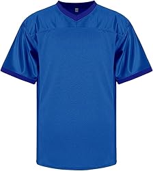 RE-HUO Blank Football Jersey Mesh Practice Athletic