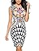 MOQUEEN Slim Fit Print Midi Dress 2249