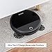DEENKEE i7 Robot Vacuum Cleaner [Mopping, Sweeping & Vacuuming], Smart Self-Charging Robotic Vacuum Automatic Sweeper with Remote for Pet Hair, Carpet, Hardwood Floors, Tile