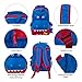 Ocean Blue Shark Dimensional Animal Shape Water Resistant Preschool Backpack