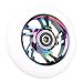 Kutrick Complete 2pcs 100mm Pro Stunt Scooter Replacement Wheels with ABEC-9 Bearing -Neo Chrome