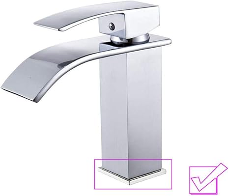 Venta al por mayor y al por menor Montaje en cubierta Cascada Grifo de