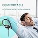 Wireless Sports Bluetooth Headphones V4.1 Shake Proof Earphones with Mic IPX5 Waterproof HD Sound with Bass Magnetic attachment Earbuds for Gym Running Driving Leisure 9 Hour Battery Headsets c