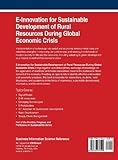 Image de E-Innovation for Sustainable Development of Rural Resources During Global Economic Crisis (Practice, Progress, and Proficiency in Sustainability)